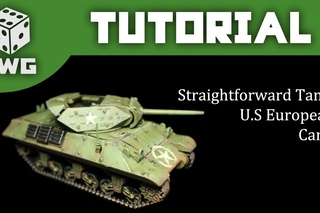 Bolt Action Tutorial: How To Paint WW2 US European Camo -  M10 Wolverine