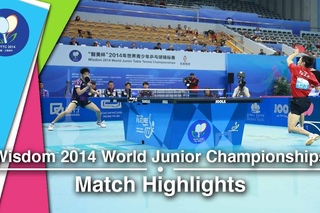 2014 Junior Worlds Highlights: Yuto Muramatsu Vs Yu Ziyang (Team FINAL)