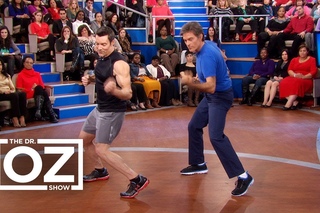Tony Horton Works Out with Dr. Oz