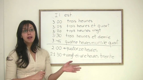 French for Beginners How to Tell Time in