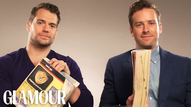 Henry Cavill and Armie Hammer Make Phonebook Text Sound Sexy,