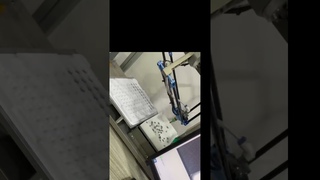 Flexible Feeder CCD Vision System Industrial Spider Robot Arm Integration #automationsolutions