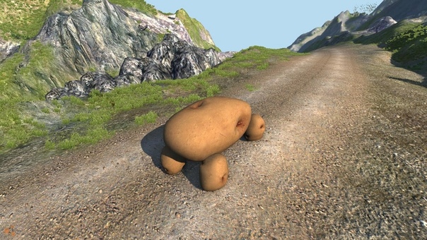 Alpha Stupid Potato Car ( Spud Mobile MOD)