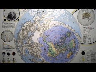 Moon Map Level Earth is the Real Map of the World Earth