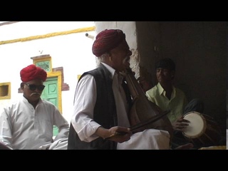 RAJASTHANI TRADITIONAL FOLKMUSICIANS : Manganiyar HAKAM KHAN Sinawara
