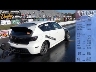 FREEK TUNE Resets The MAZDASPEED DISI RECORD -  155mph