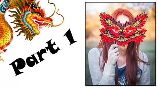 DIY: Dragon Kanzashi (Part 1) / Маска дракона в технике Канзаши (Часть 1)