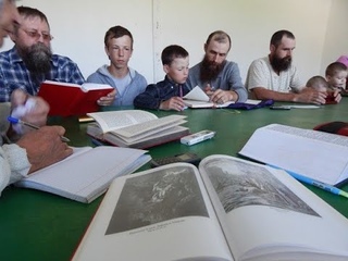 Воскресные занятия в Потеряевке по теме: Вознесение