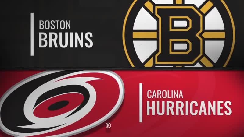 Boston Bruins vs Carolina Hurricanes