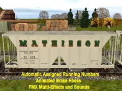 2Bay ACF CovHopper MATHIESON SHPX #