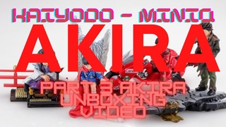 GASHAPON KAIYODO MINIQ AKIRA PART.3 AKIRA UNBOXING