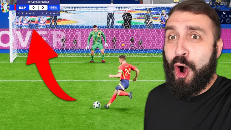 Серия ПЕНАЛЬТИ в ФИНАЛЕ ЕВРО за СВОЕГО