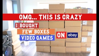 I Bought 200 RANDOM Games boxes Off eBay. This is What I Got.