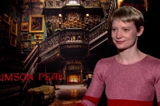 Crimson Peak Interview - Mia Wasikowska
